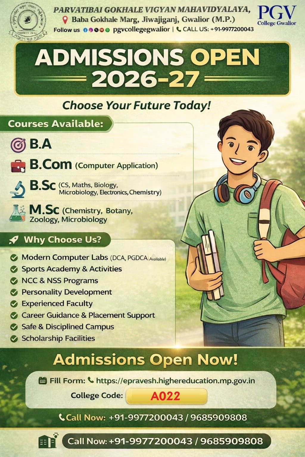 Admission Open